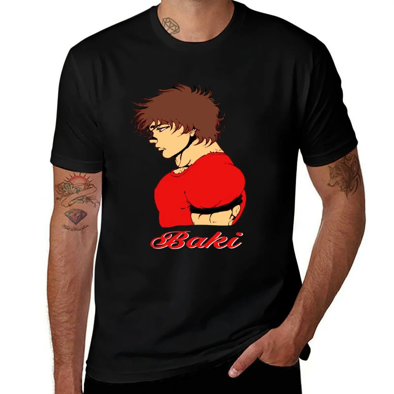 

Baki T-Shirt man tshirt cotton t shirt pack T-Shirt