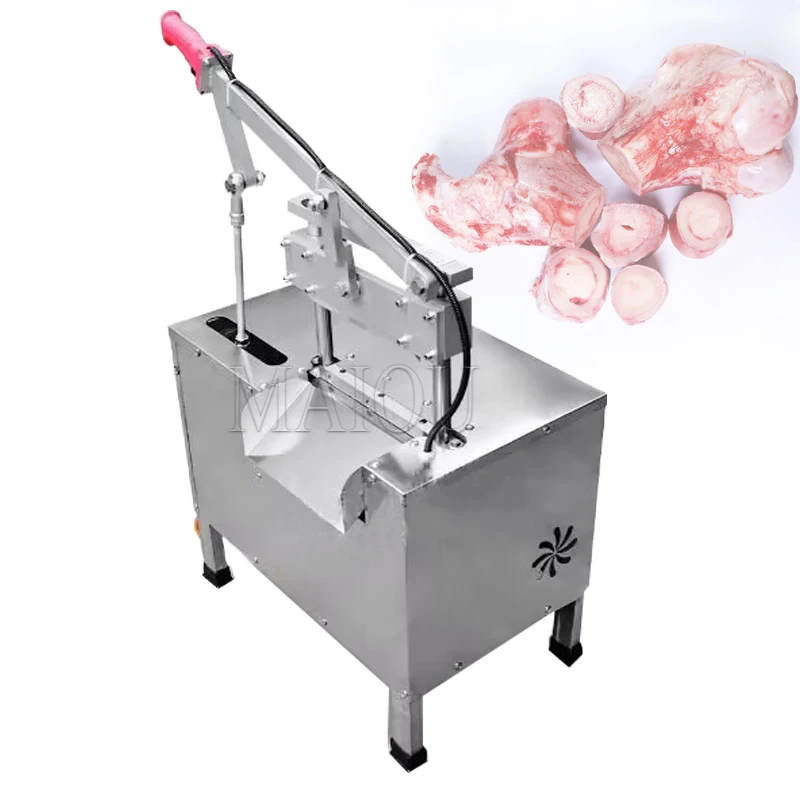 

Electric Bone Saw Fully Automatic Hydraulic Bone Cutting Machine Lamb Chops Leg Bones Pig Hooves Small Guillotine