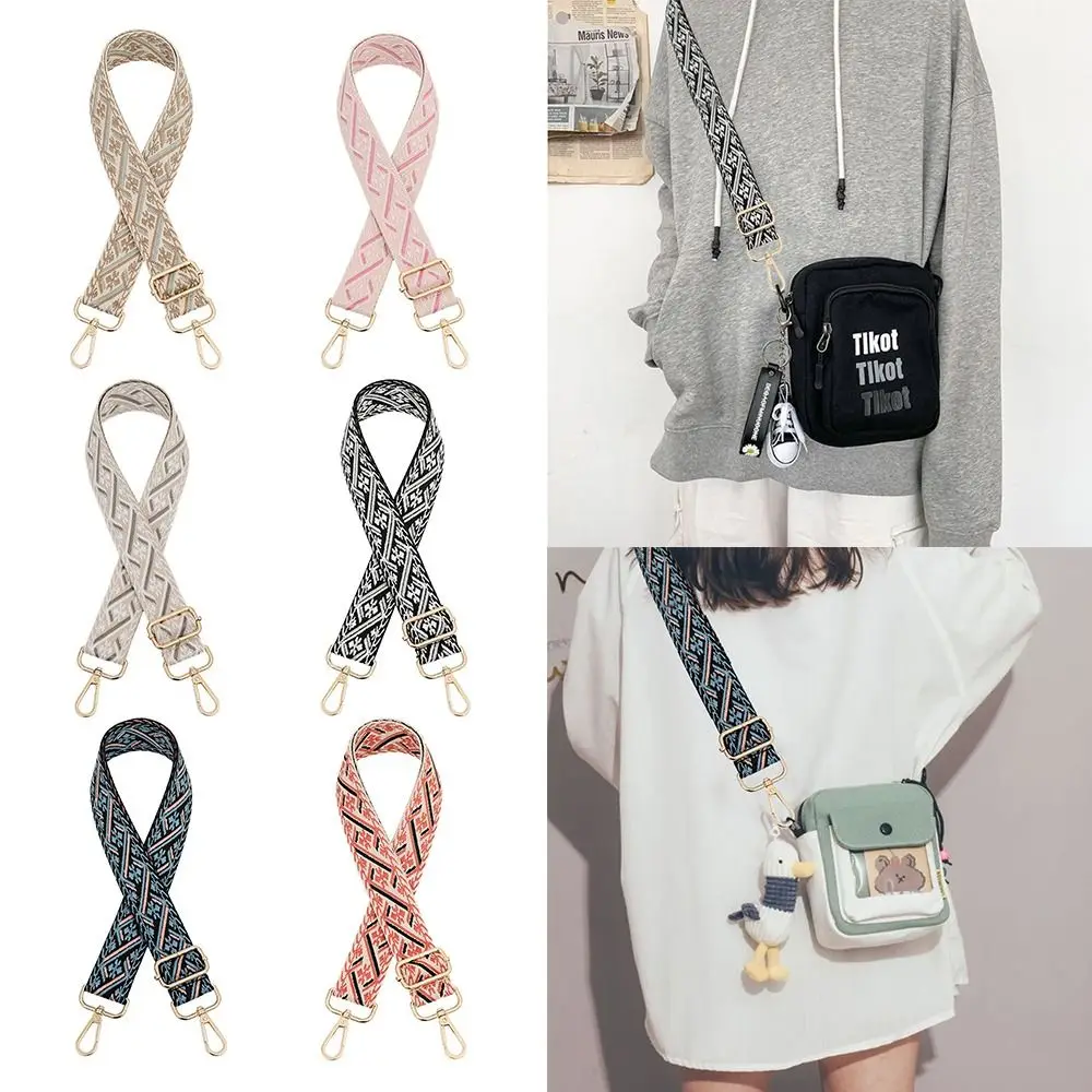 Wide 3.8cm Adjustable Length Bag Strap Fashionable Women Messenger Belts Replacement Crossbody Handbag Shoulder Strap