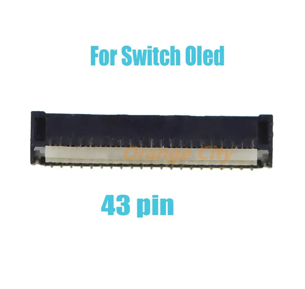 1PC For NS Switch Lite Oled Console Lcd Display Screen Flex Cable Clip Jack Ribbon Connector Port Socket Jack