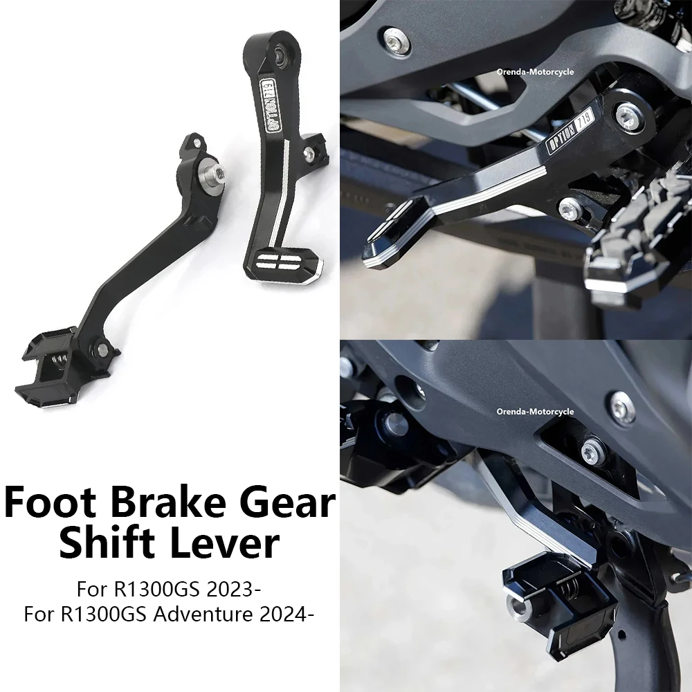 nuovi-accessori-moto-leva-freno-leva-cambio-e-pedale-poggiapiedi-neri-per-bmw-r1300gs-r-1300-gs-adventure-2023