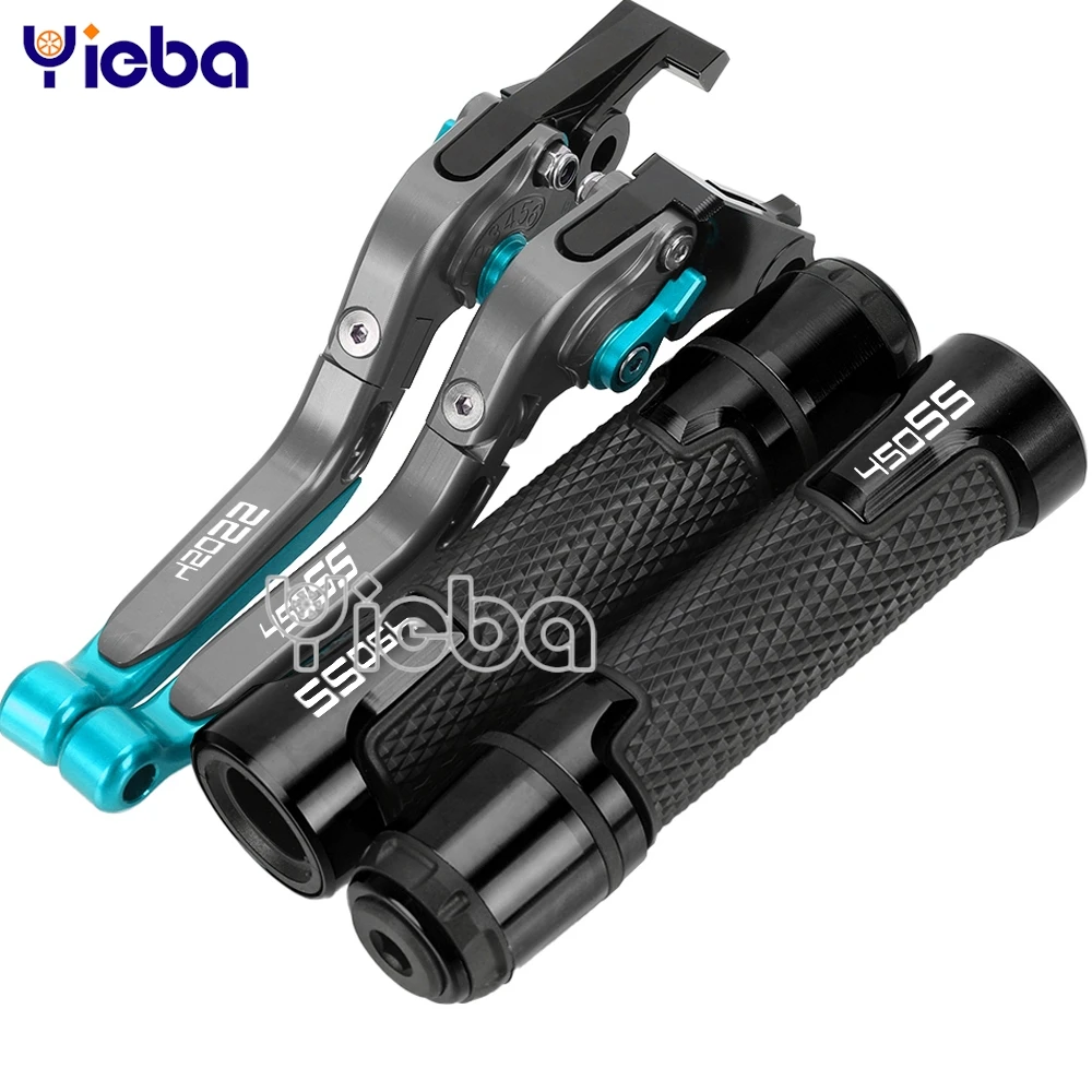 

Motorcycle FOR CFMOTO 450 SS 450SS 450-SS 450 SS ss 2023 2024 Adjustable Brake Clutch Levers 7/8" 22MM Handbar Grips 2023-2024