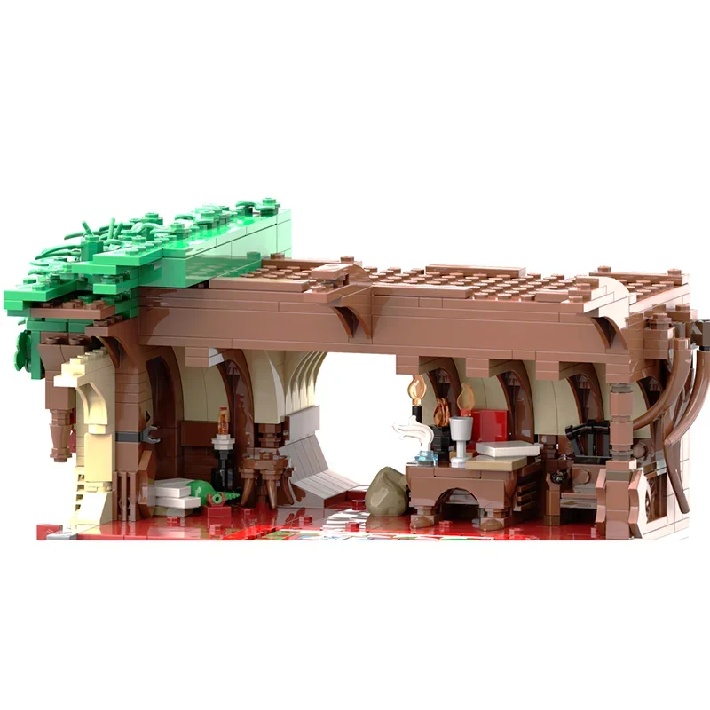 

Magic Rings Model Moc Building Blocks 2025 New Bag End Model Technology Bricks DIY Assembly Toys Construstion Holiday Set Gifts