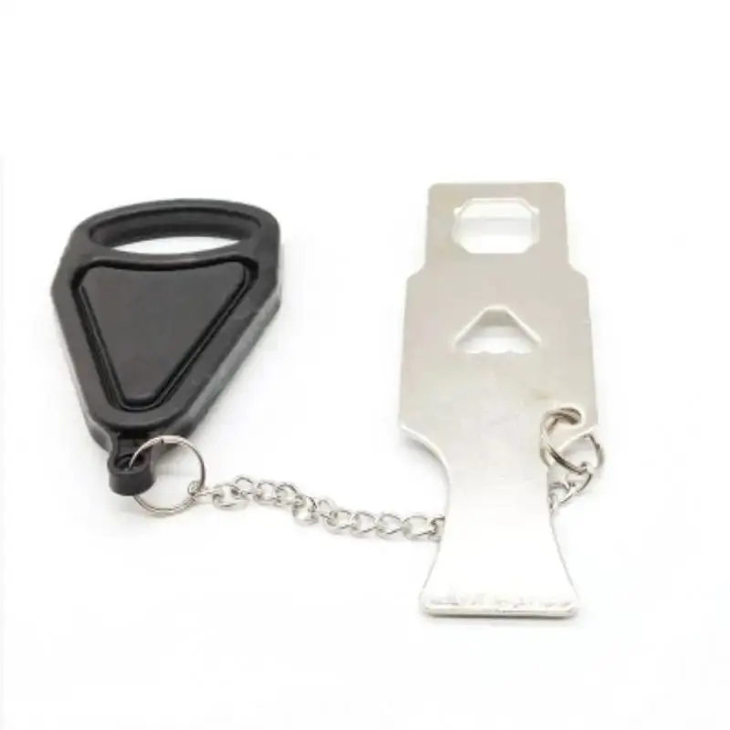 

Travel Door Safety Lock Portable Metal Latches for Home, Hotel, and Room Security - Anti-Theft Accommodation Lock