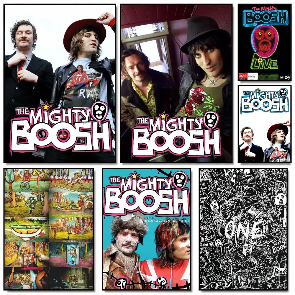tv series T-The Mighty Boosh-H Painting Calligraphy Artwork for Home Bedroom Office Wall Decoration Gift