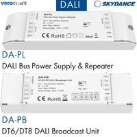 Skydance 100-240VAC 200mA DALI Broadcast Unit DA-PB(DT6/DT8) DALI Bus Power Supply & Repeater DA-PL Transmission DALI Signals