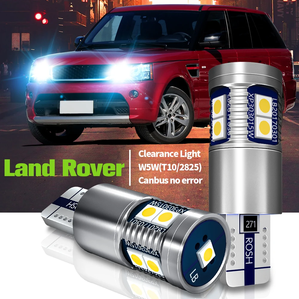 

2pcs LED Clearance Light Parking Bulb Lamp W5W T10 Canbus For Land Rover Discovery LR2 3 LR3 Sport Freelander Range Rover Sport