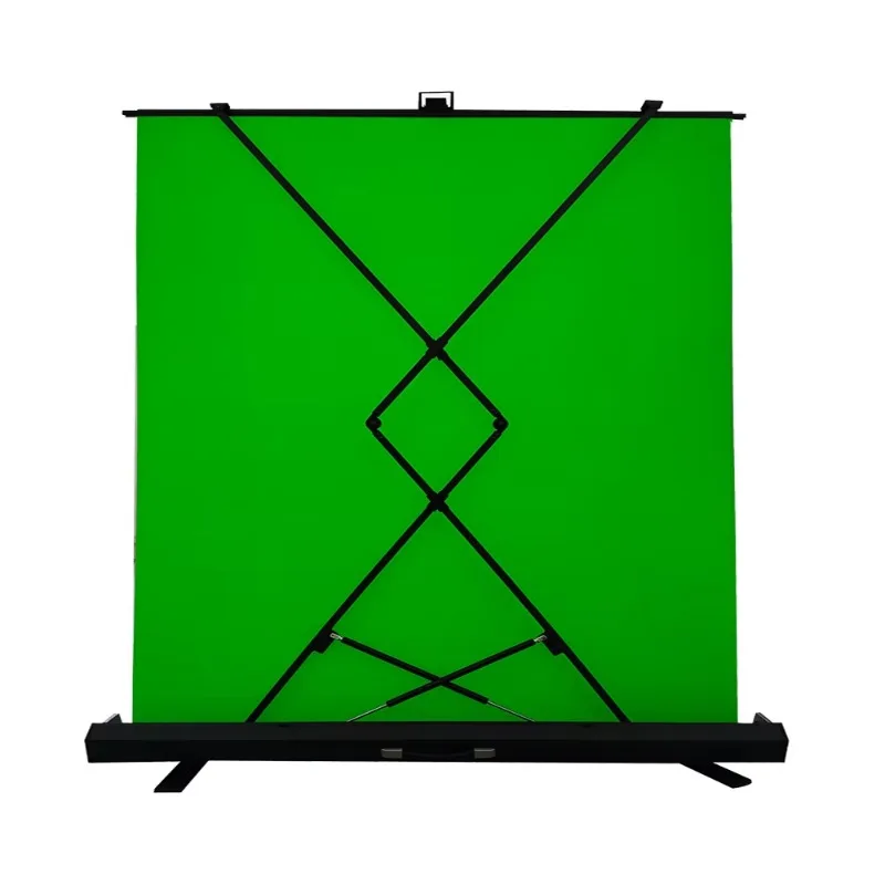 

GS-200 200*200cm Portable Collapsible Green Screen Photography Background