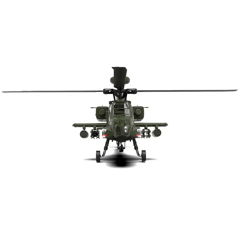 YUXIANG Apache AH-64D F11 2.4G motore Brushless a 6 canali telecomando acrobatico 3D elicottero di simulazione Flybarless in scala 1:32