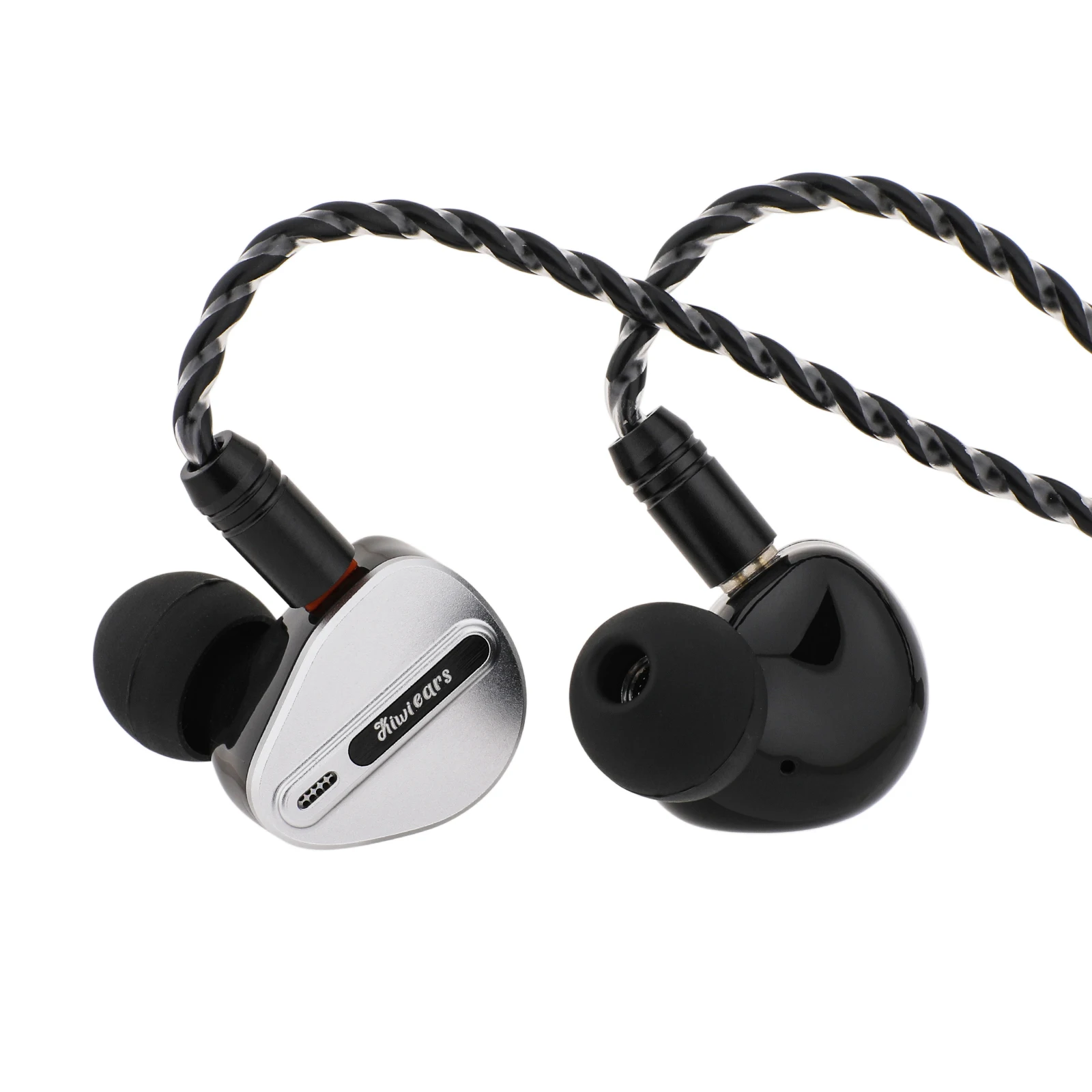 Kiwi Ears Airoso Precision Crossover 1DD+4BA Hybrid Drivers IEMs Earphones with Upgradable Detachable Cable