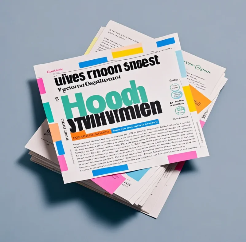 

200/300pcs Customized A5 A6 flyers for commercial advertising sales, double-sided color printing on 157g paper