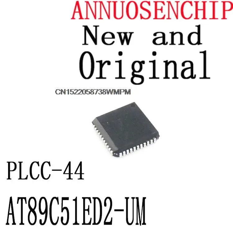 10PCS AT89C51ED2 PLCC-44 IC In stock! AT89C51ED2-UM