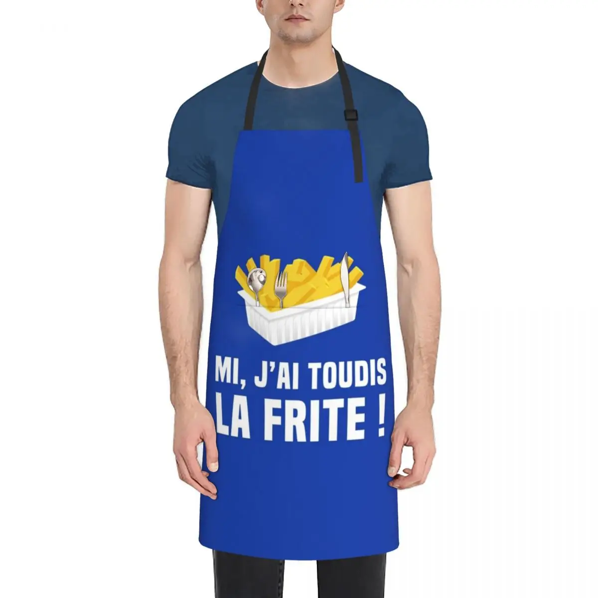 

Mi, I always have the fries! Apron kitchen gadgets For Kitchen Women Apron