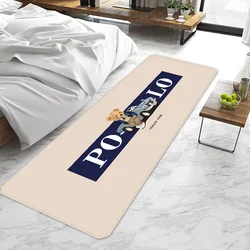 P-Polo  Door Mat Entrance Doormat Non-slip Washable Kitchen Carpet Living Room Hallway Rugs Door Mats Bathroom Bath