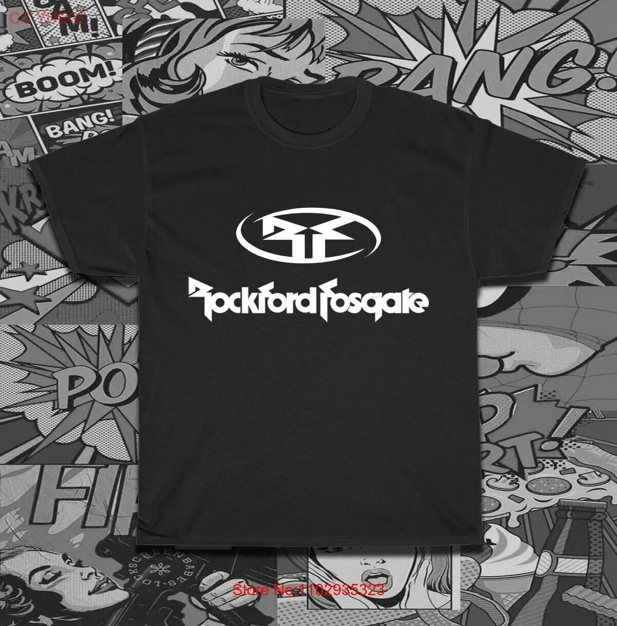 Rockford Fosgate Car Audio Men's T-Shirt American Size S-5XL T-Shirt