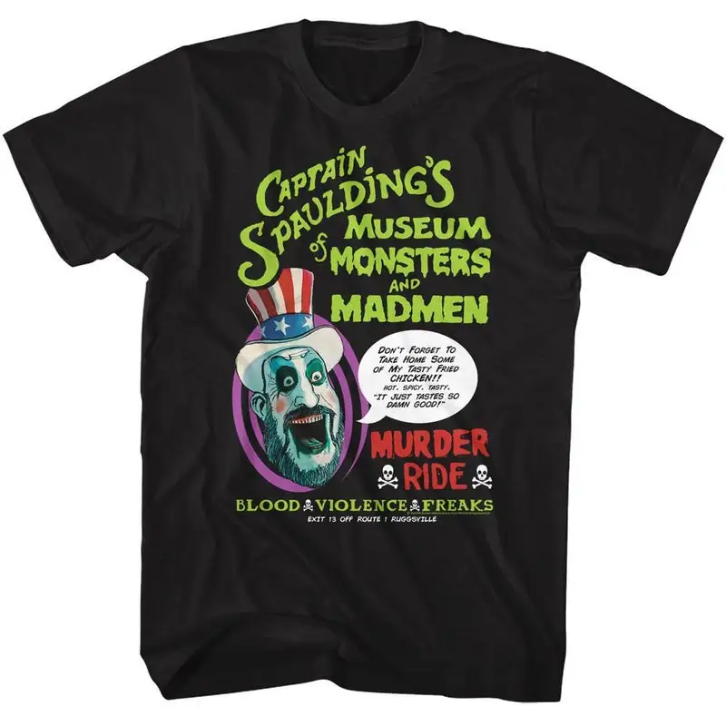 House Of 1000 Corpses Museum Black T-Shirt