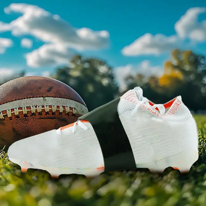 

Soccer Shoe Lace Covers Youth Silicone Lace Bands For Soccer Football Accessories High Grip Design Elastic Protector Keeps Laces