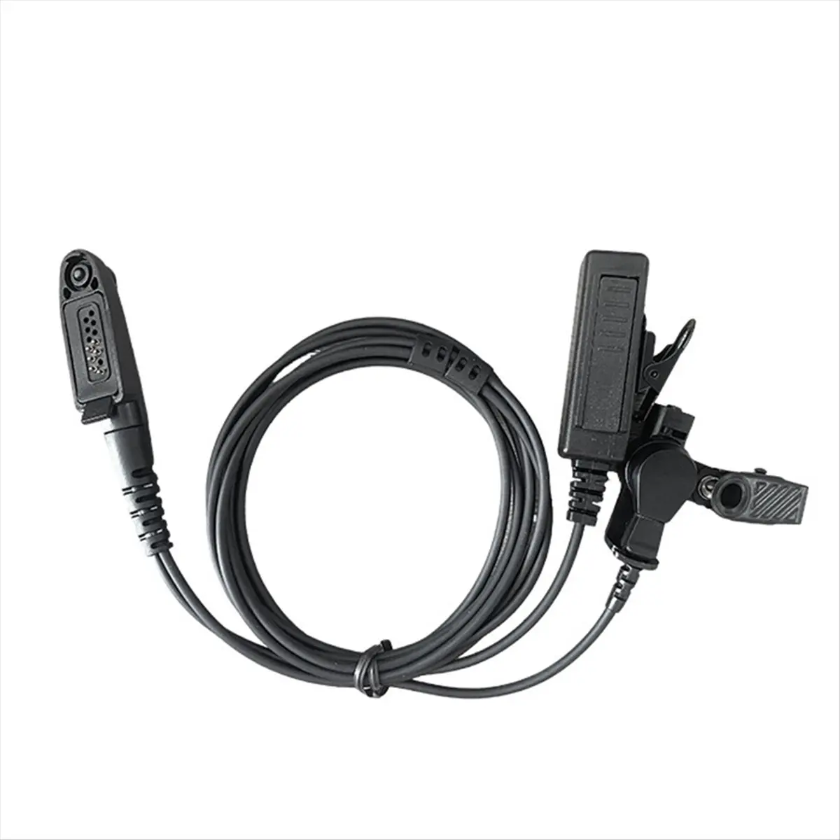 Swxf tubo de ar fone de ouvido microfone para gp328plus gp344 338plus 344 388 f22 f25 w5 kirisun walkie talkie