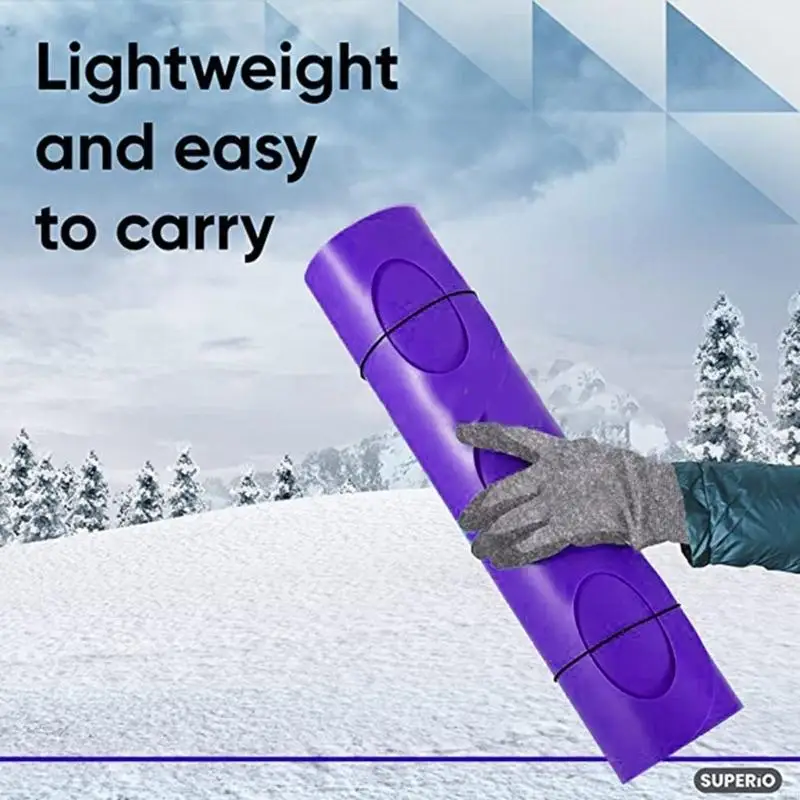 Snow Disc Saucer Sleds Snow Sled Board Winter Skiing Board Snow Outdoor Ski Pads 
