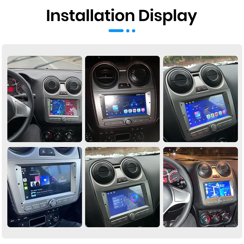 Radio para coche Junsun de 7” con Android Auto para Alfa Romeo Mito 2008 2009 2010 2011 2012, sistema multimedia inalámbrico Apple CarPlay, sistemas inteligentes, pantalla táctil IPS, reproductor de video estéreo, unidad principal de autorradio 2 Din, navegación, BT, GPS, 4G, WIFI, FM, AM, DSP, RDS, SWC. 2