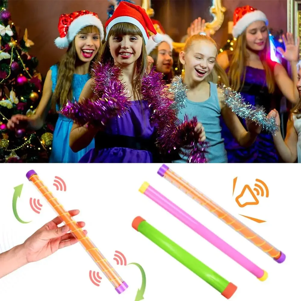 พลาสติกง่าย Giggle Stick ตลก Prank ของเล่นเด็กเสียงรบกวน Tube Jokes Groan Tube Party Supplies