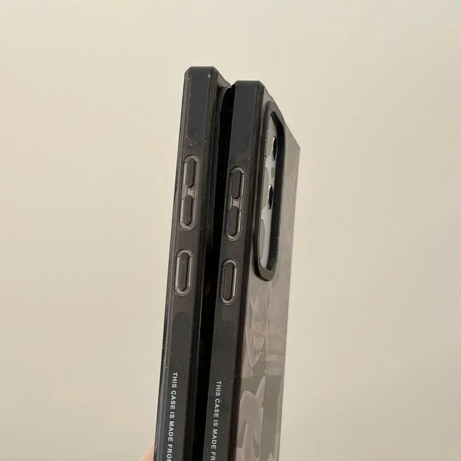 Museum Art MagSafe Acrylic Black Border Magnetic Phone Case for Samsung Galaxy S22U S23 Ultra S24 Ultra Cover Protective Shell