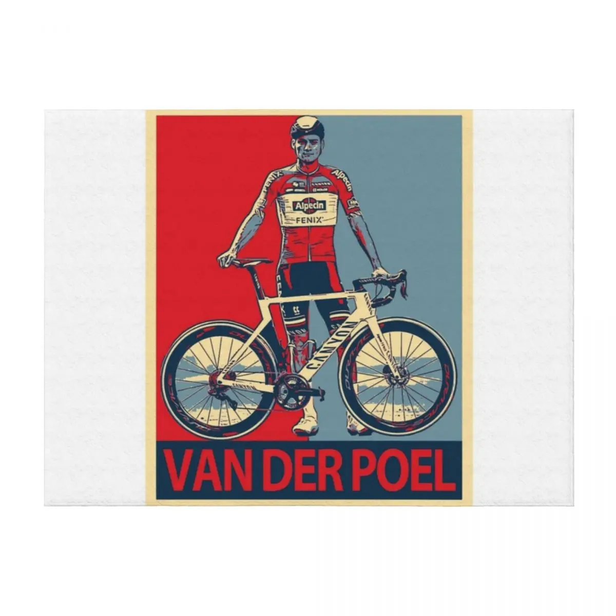 

Mathieu van der Poel Throw Blanket Decorative Throw Extra Large Throw Soft Plush Plaid Picnic Blankets