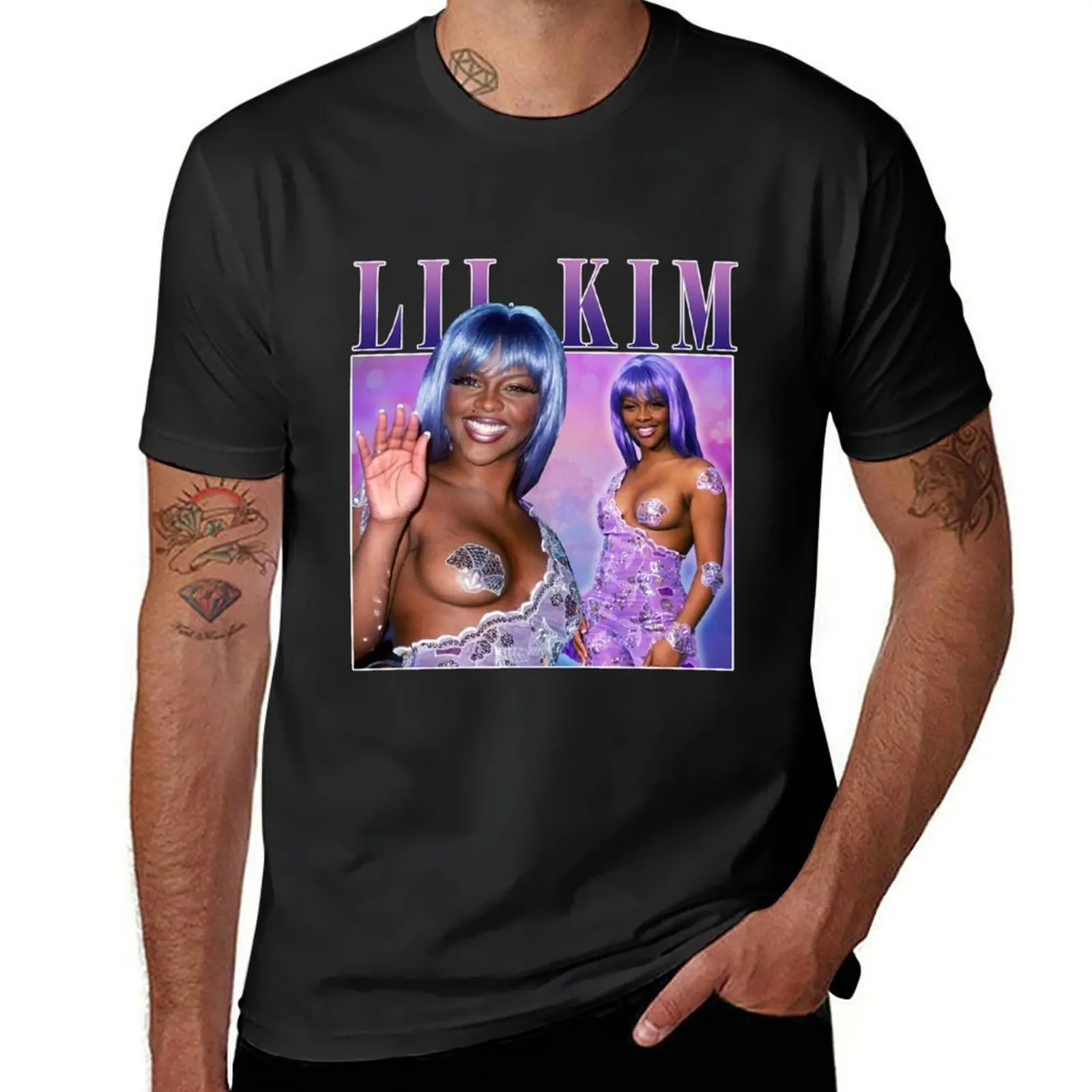 

lil kim Premium T-Shirt plus sizes boys whites oversized vintage clothes mens graphic t-shirts big and tall