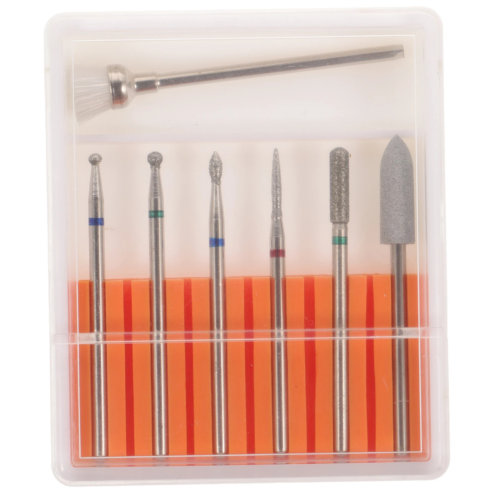 1Set Manicure Bestand Bit Collectie Sterke Niet-vervormbare Nagelboor Accessoires voor Slijpen Polijsten Vormgeven Natuurlijke Kunstmatige