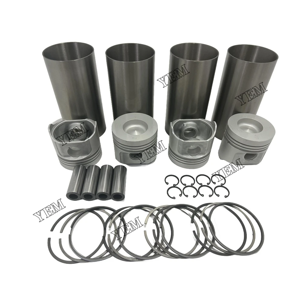 V2203MDI Overhaul Rebuild Kit Piston Rings Cylinder Liner Full Gasket Set Main Bearing Repair For Kubota V2003 Engine Parts