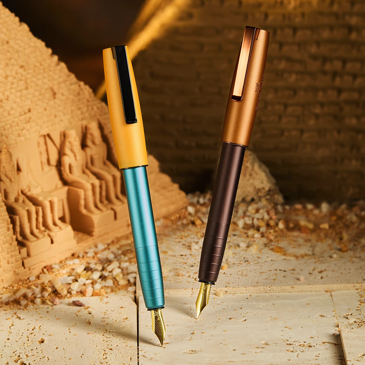 Faber-Castell LOOM Fountain Pen British Museum x B.Duck Limited Edition Gift Box – Cute Set Writing Pen