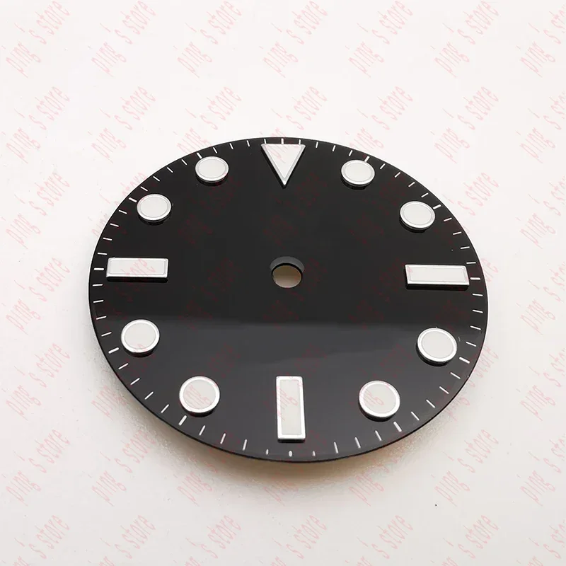 Good Quality Watch Dial For 40mm Submariner 114060 Without Date,  Aftermarket Replacement Parts