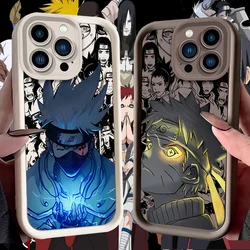 Anime N-Naruto Soft Phone Case for iPhone 15 14 13 12 11 Pro Max XS X XR 8 7 6S 6 Plus SE 2020 Liquid Silicone Shockproof Cover
