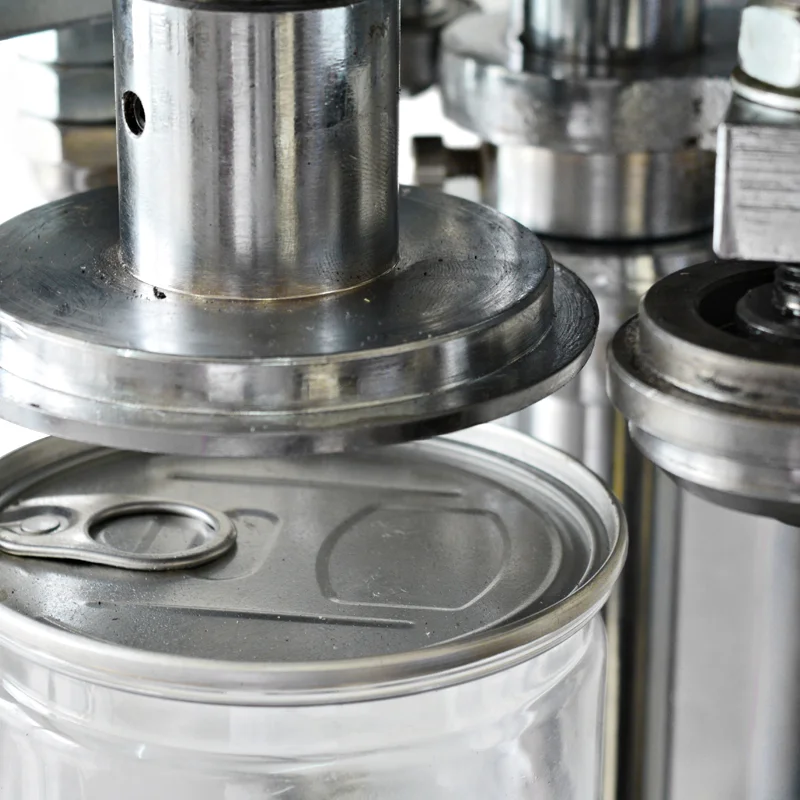 Top Selling Double Motor Semi Automatic Tin Can Sealing Machine Can Sealer Machine