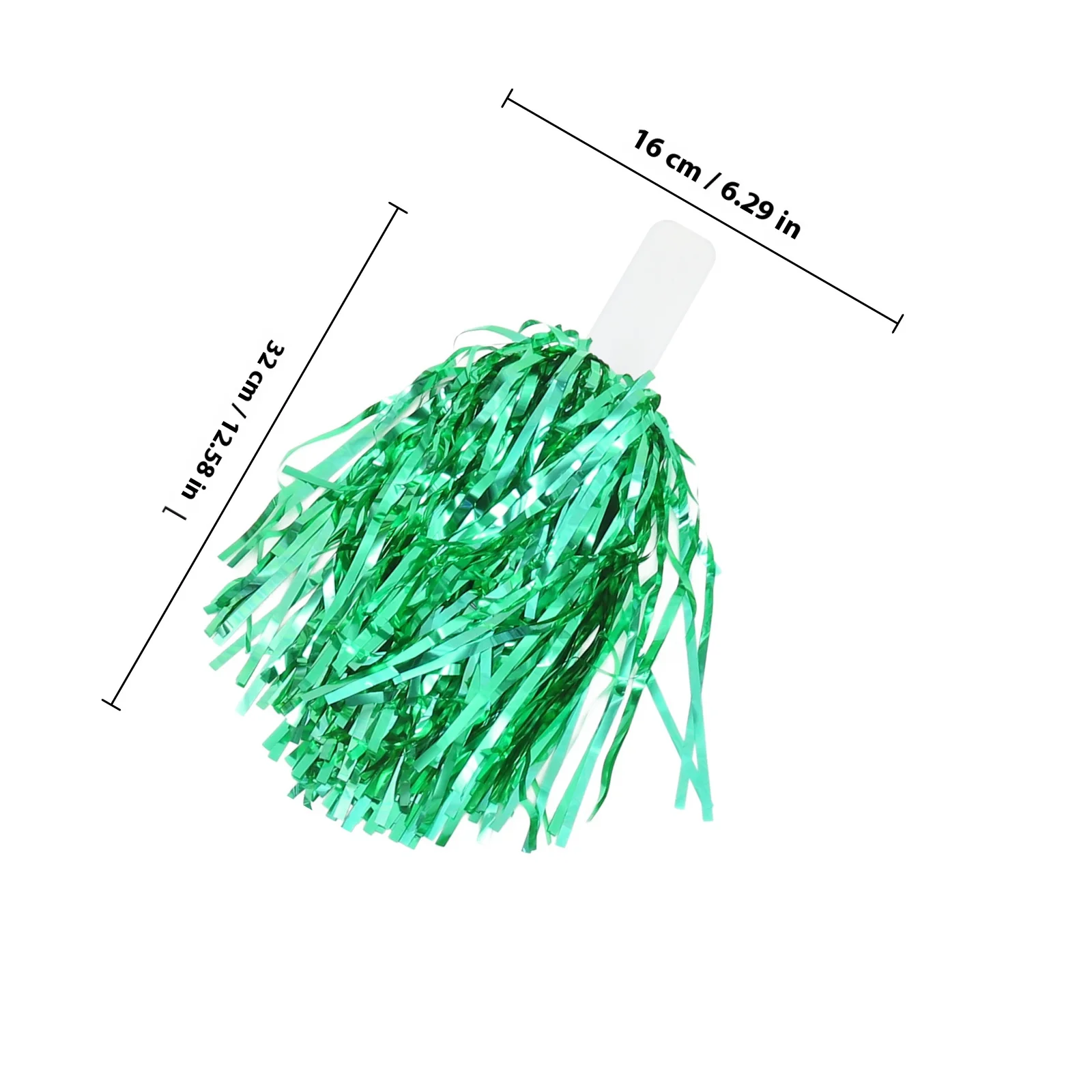 12 قطعة الكريات فرقة الهتاف الألوان الزاهية دائم قابلة لإعادة الاستخدام الألعاب الرياضية أداء الرقص الدعائم بوم بوم بوم بومس التشجيع #2