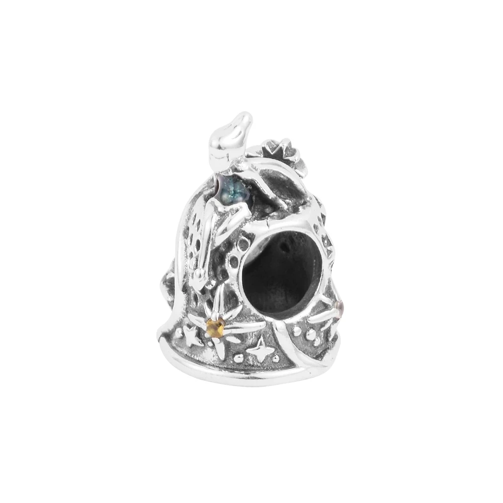 Spirit Celestial Thimble Charm New In Charms silver 925 Original Keychains Flower Knows 925 Sterling Silver Bracelet For Women