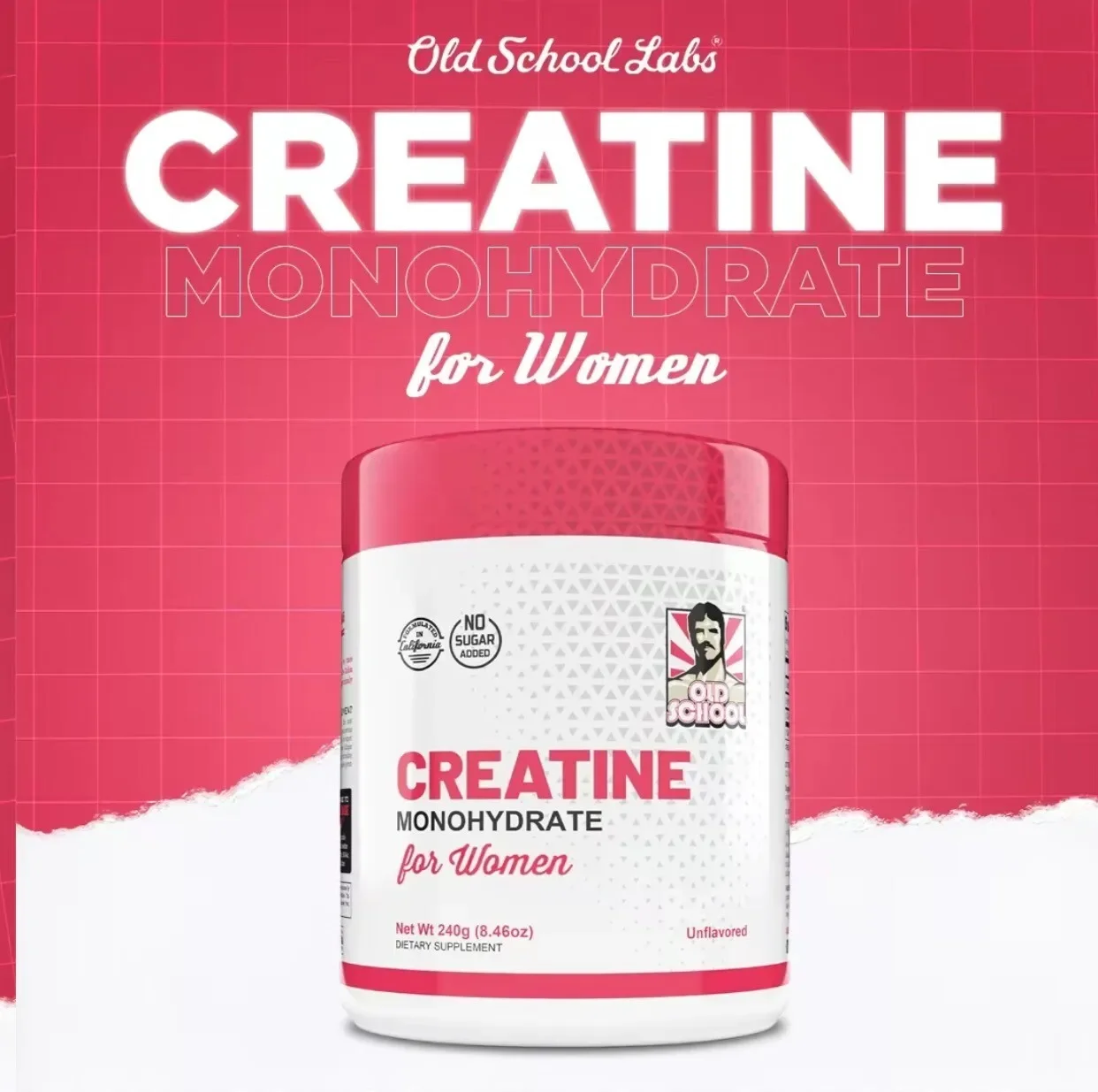 

Creatine Monohydrate for Women - Strength, Muscle, Performance Keto-Friendly Adult Nutritional Supplement