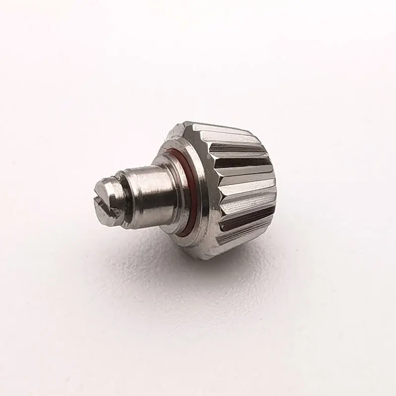 High Quality Helium Release Valve Crown Button For OMG Seamaster Diver 300M Aftermarket Watch Parts
