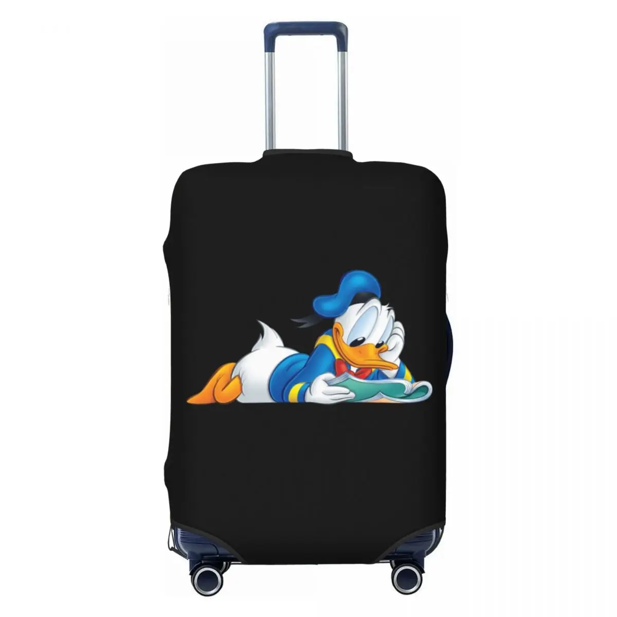 

Donald Duck Travel Luggage Cover Elastic Suitcase Cover Protector Fit 18-32 Inch
