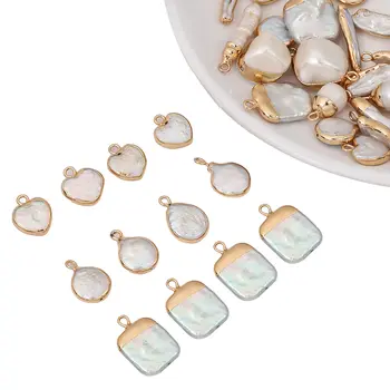 10 best sales złote perłowe koraliki - №5