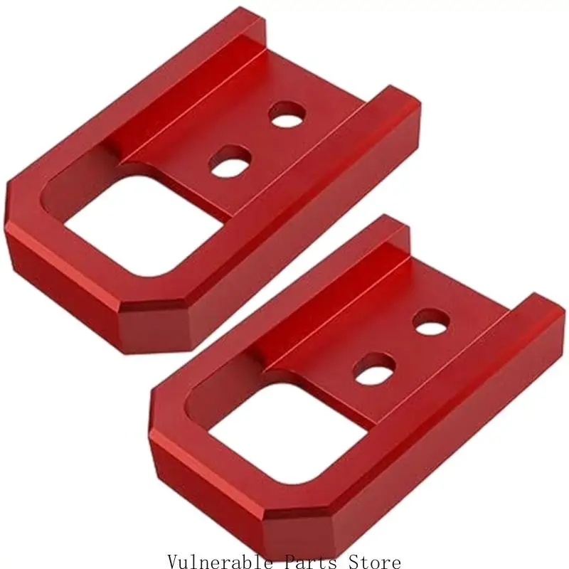 

D0UC Stylish Red Alloy Recovery Hook Weatherproof Design For Select Model Vehicles