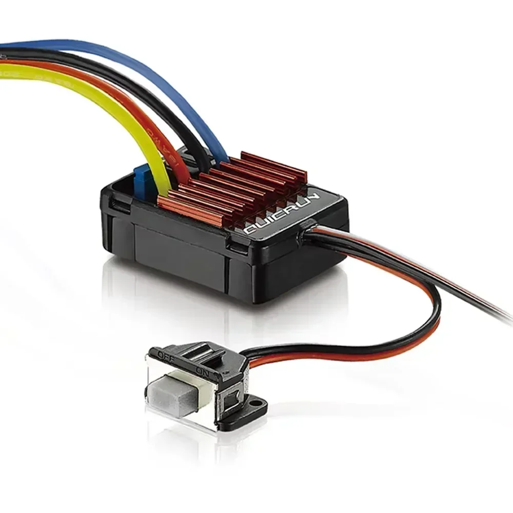 HOBBYWING QuicRun 1625 ESC WP-1625 25A แปรงกันน้ํา ESC 2-3S LiPo 6 V/1A BEC สําหรับ 1/16 1/18 RC on-road Off-road เรือ crawler