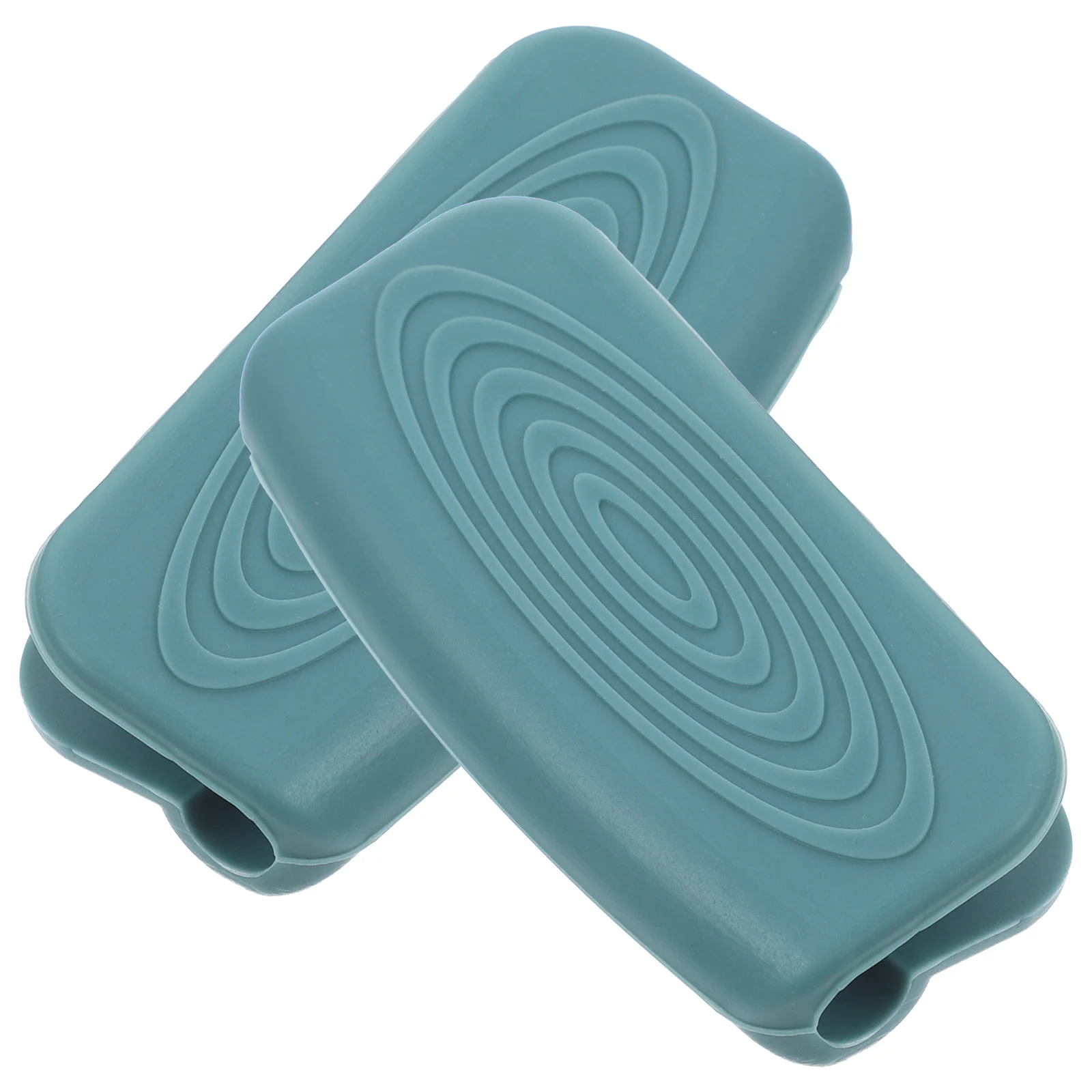 

2 Pcs Pot Handle Covers Silicone Grips Cooking Mitts Heat Resistant Anti Scald Kitchen Wok Saucepan Accessories