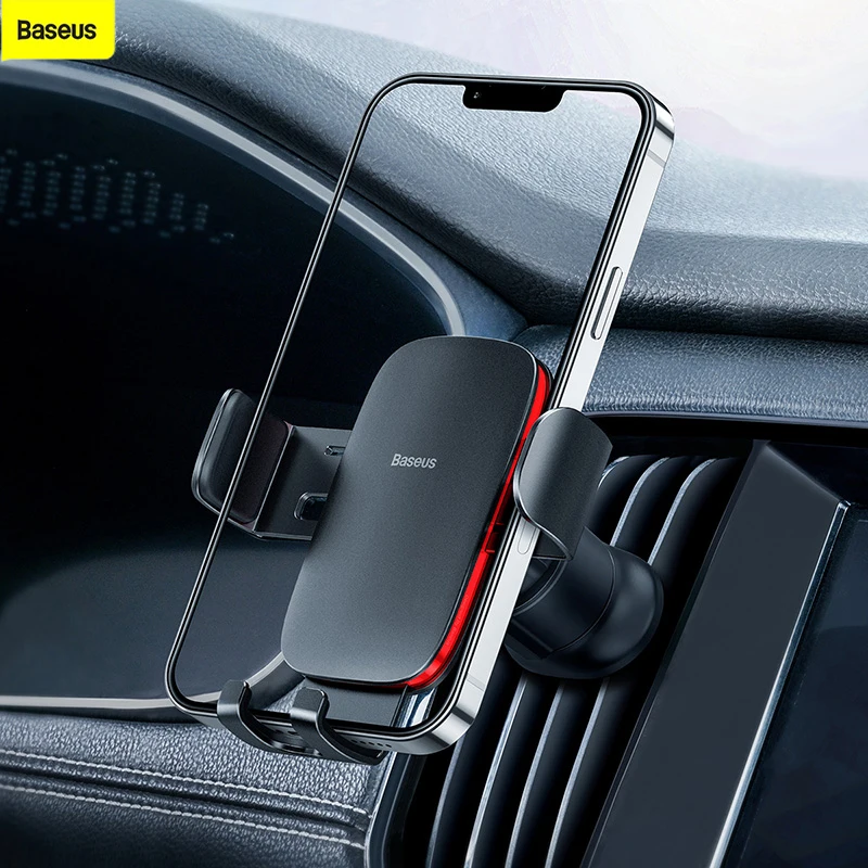 

Basues Gravity Car Holder For Phone Air Vent Clip Mount Mobile Cell Stand Smartphone GPS Support For iPhone 13 12 Samsung Xiaomi