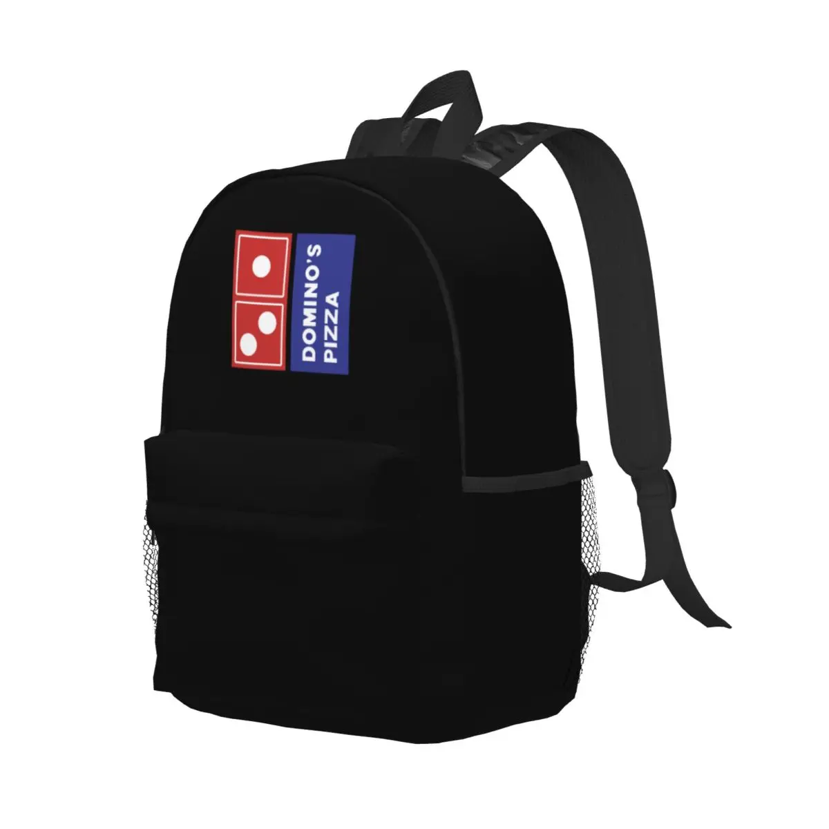 New Design Dominos Pizza Casual Backpack Simple Storage Bag Back to School Office Supplies Cute Stationery