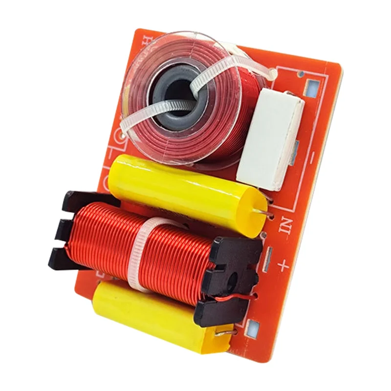 Speaker 2 Way Audio Board Frequency Divider Treble Bass 2 Unit Crossover Filters 120W Bookshelf HIFI Speaker Divider DIY