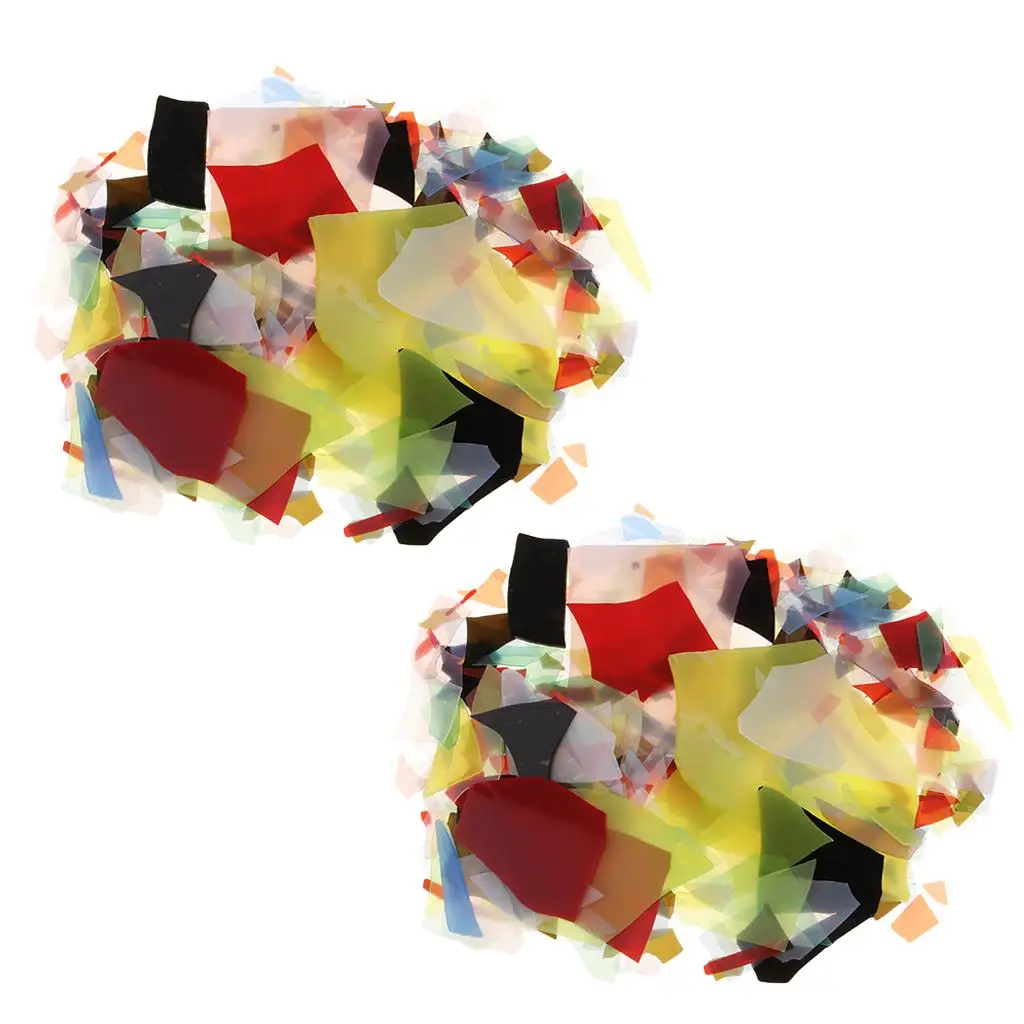 

Fusing CRYSTAL Confetti Multicolor Glass for Microwave Kiln DIY Jewelry Making Craft Supplies