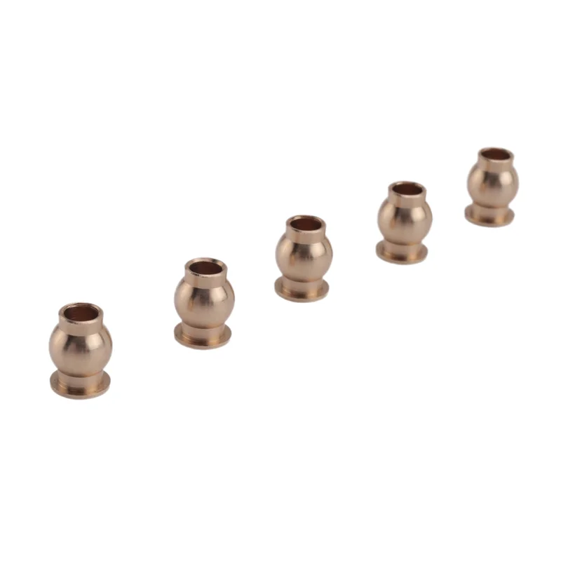 AEE7-20 Stuks M3 Link Staaf Messing Kogelkop Lager Uiteinden Gezamenlijke Bout Onderdelen Voor 1/10 1/8 RC Crawler Off-road Auto Accessoires