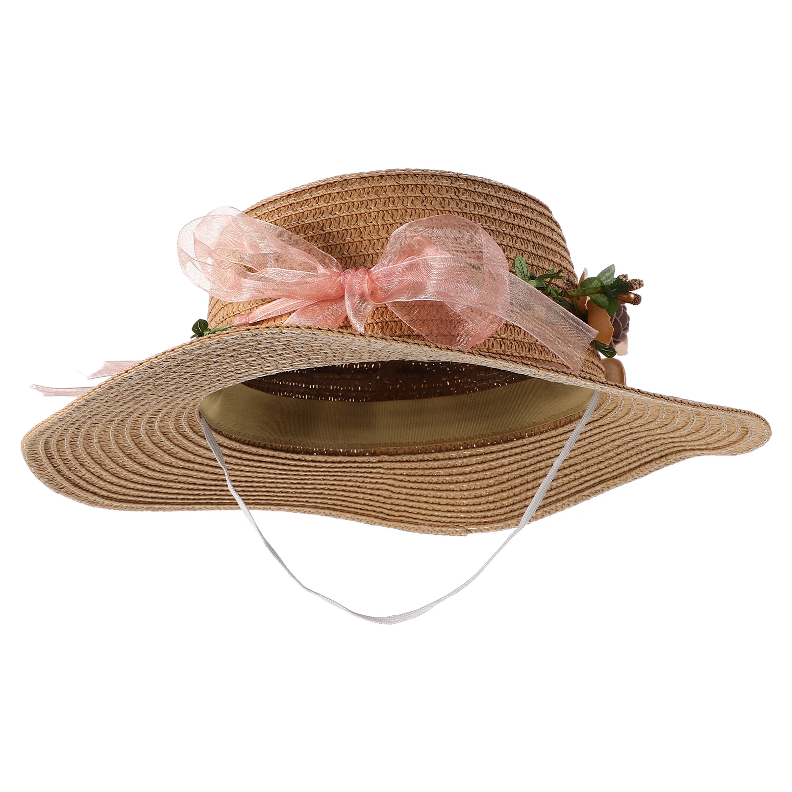 

Straw Hat Woman Female Wide Brim Sun Protection Summer Ladies Casual Fashion Travel Beach Exquisite Craftsmanship Breathable