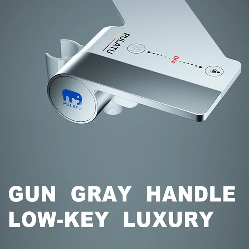 Imagen 2 del producto Accesorio de bidé ultrafino para inodoro, con doble boquilla, presión de agua ajustable, pulverizador anal no eléctrico